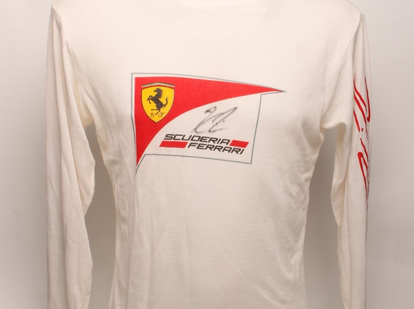 Signed Fire-resistant Top Used by Kimi Raikkonen in 2016 Italian GP
