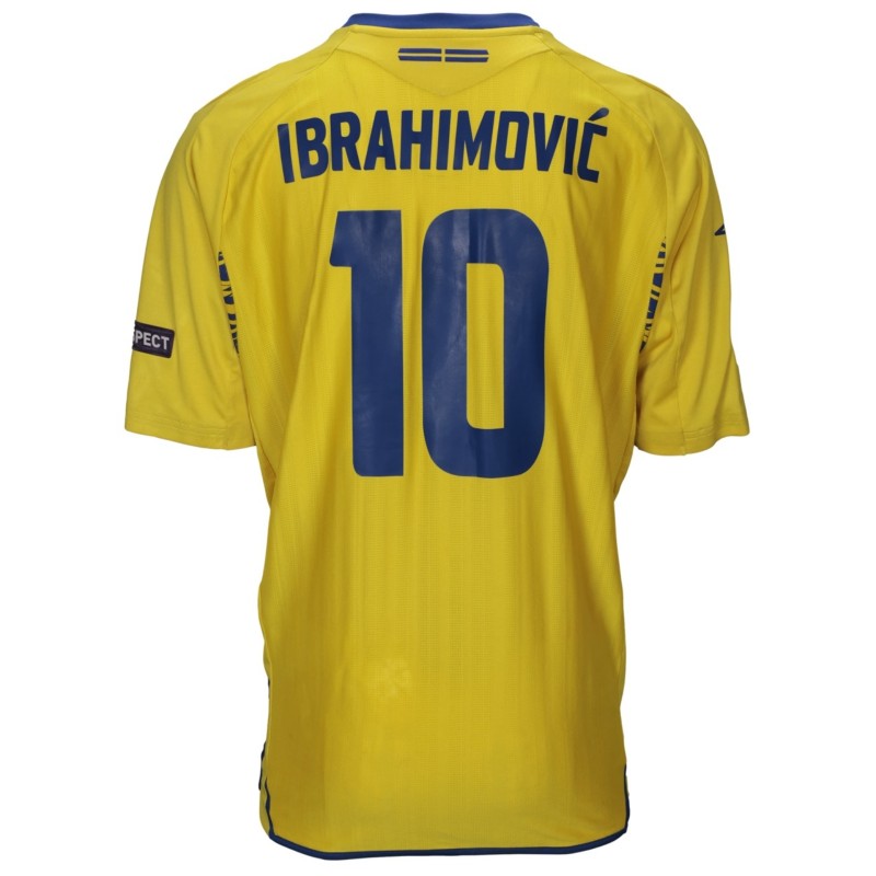 Maglia gara Ibrahimovic, Svezia vs Spagna EURO 2008