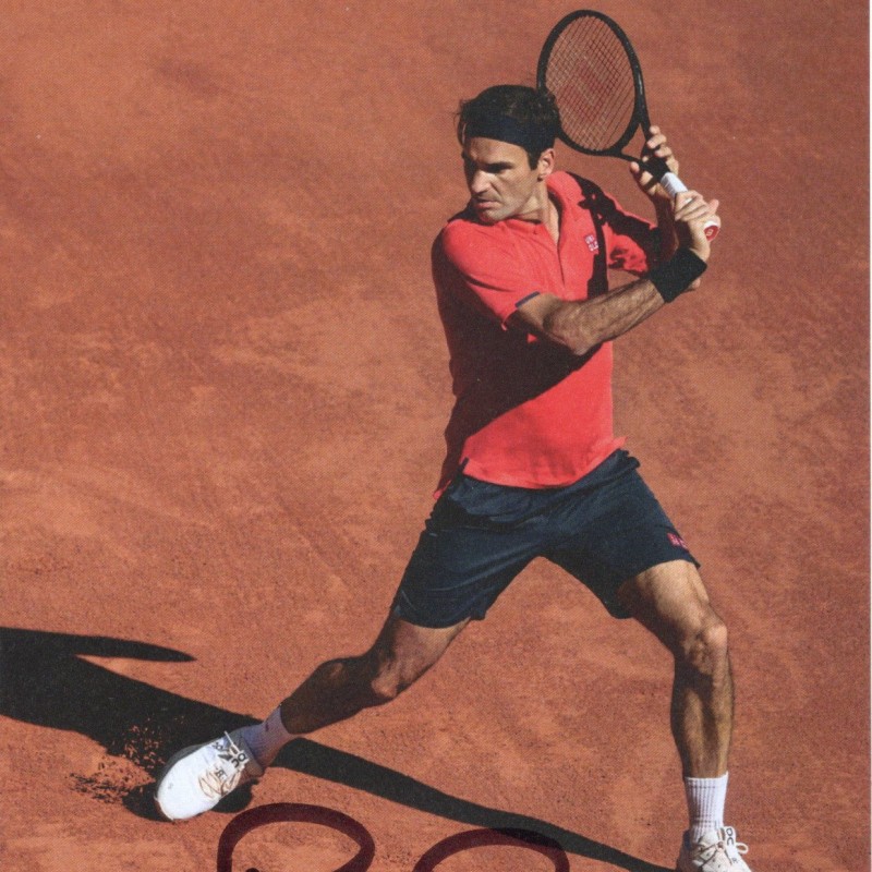 Roger Federer Signed Photograph