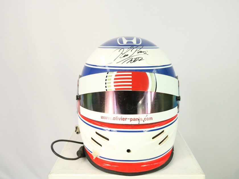 Oliver Panis' BAR Honda Race Helmet, 2002