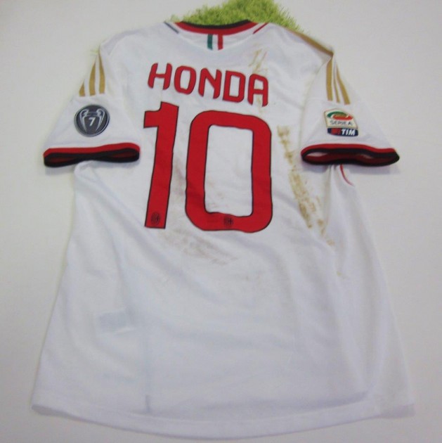 Honda Milan match worn shirt, Serie A 2013/2014
