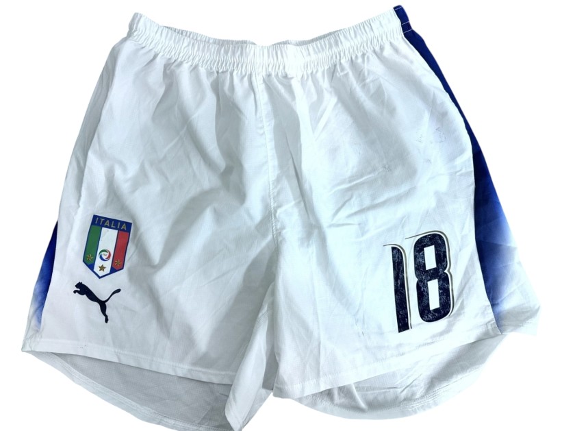Inzaghi's Italy Match-Worn Shorts, FIFA World Cup 2006