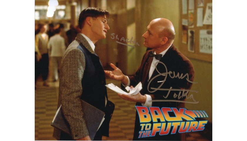 "Back to the Future" - James Tolkan Signed photograph