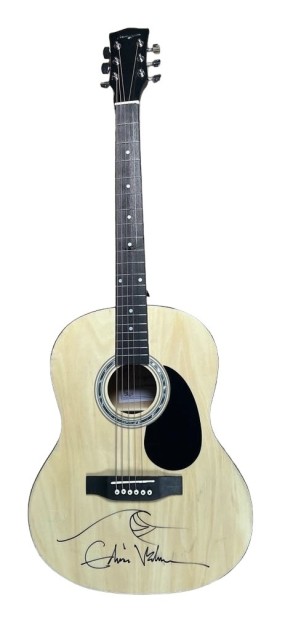 Eddie Vedder of Pearl Jam Signed Acoustic Guitar