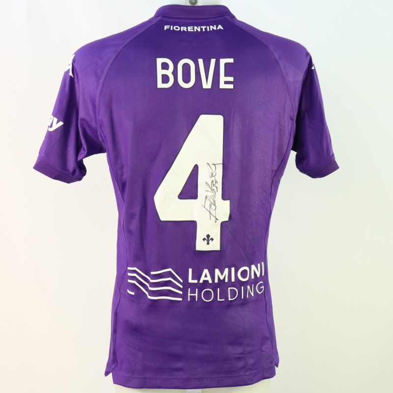 Bove Fiorentina 2024/25 match shirt - Autographed