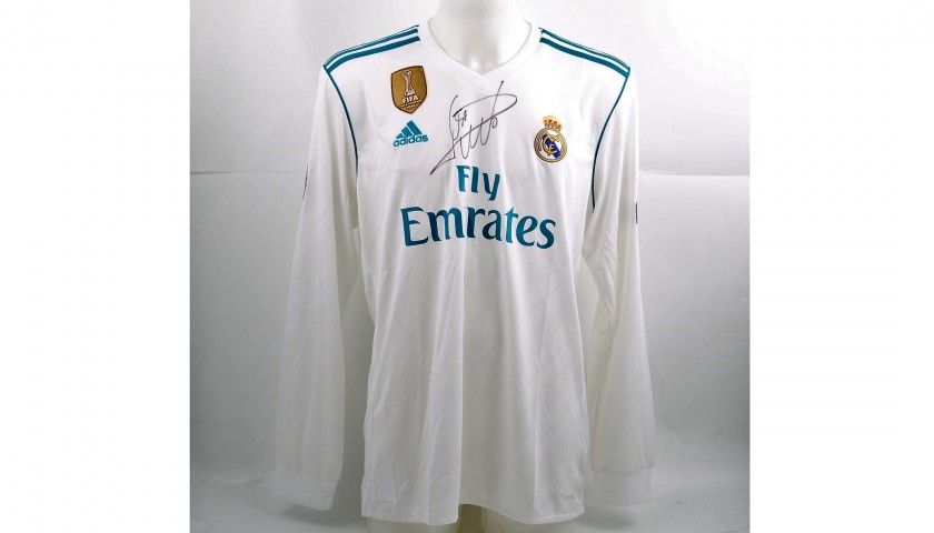 Maglia Ufficiale Ronaldo Real Madrid, 2017/18 - Autografata - CharityStars