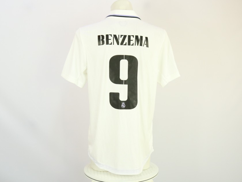 Maglia Benzema preparata Real Madrid vs Osasuna Finale Coppa del Re 2023