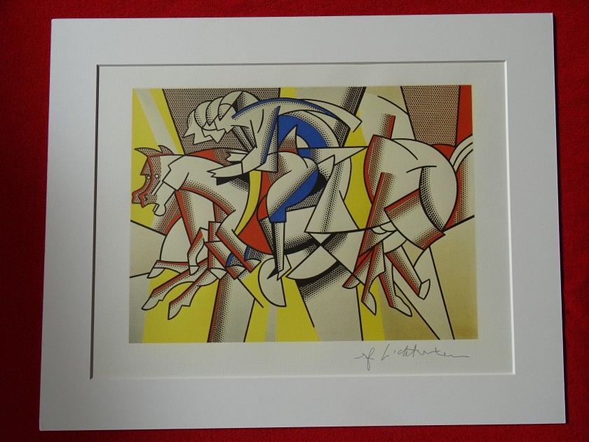 Roy Lichtenstein "The Red Horseman"