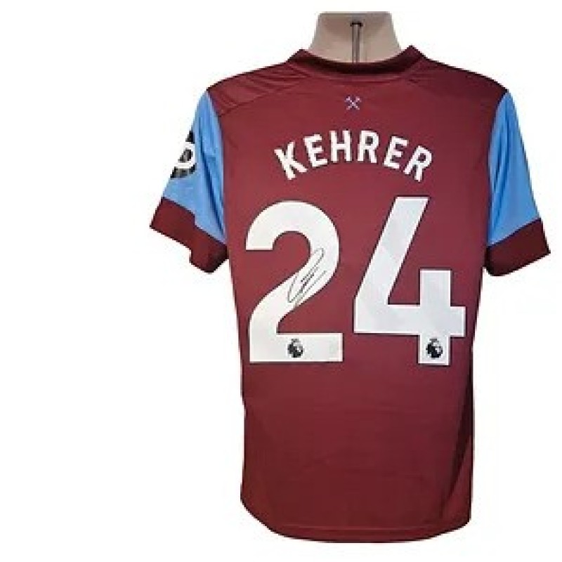 Thilo Kehrer's West Ham 2023/24 Signed Replica Shirt