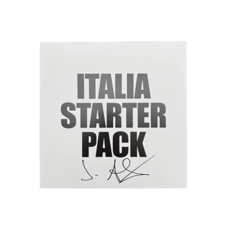 Signed Vinyl of the Sanremo Song “Italia Starter Pack” - J-Ax