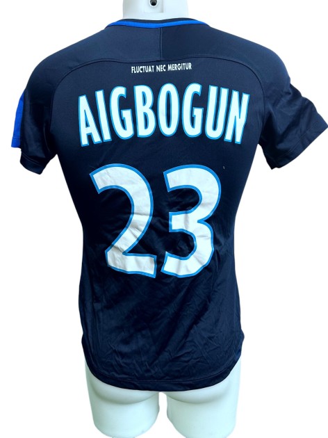 Aigbogun's Paris FC Women Match-Worn Shirt, 2017/18