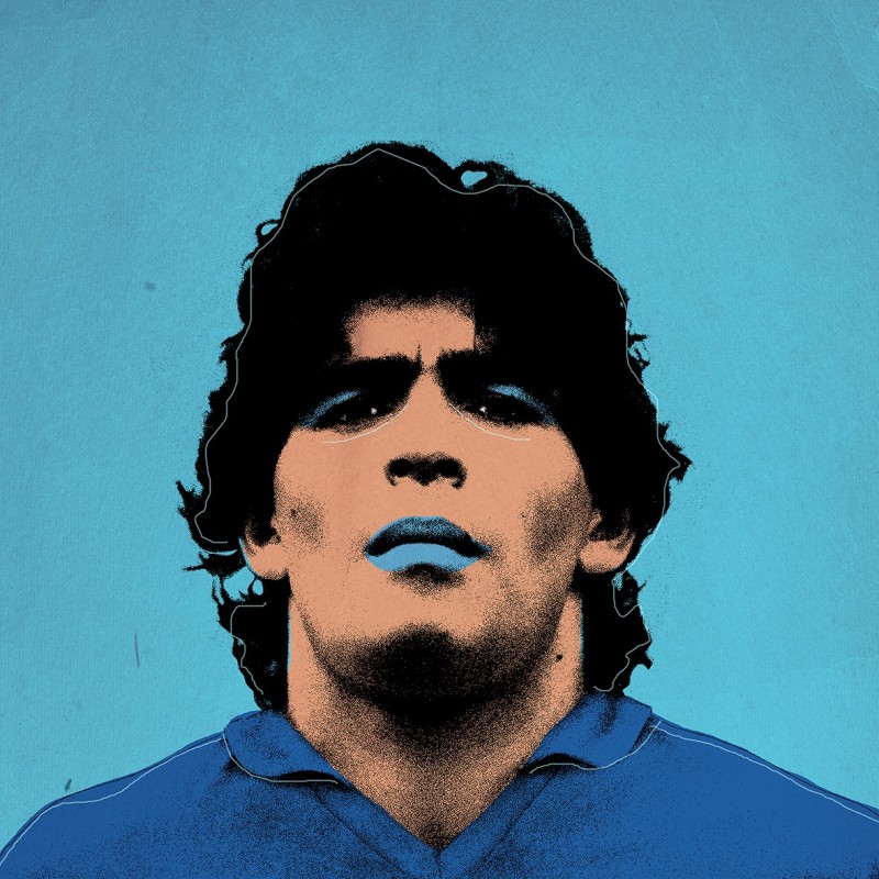 "Maradona" by Andrea Pisano - Icon Pop