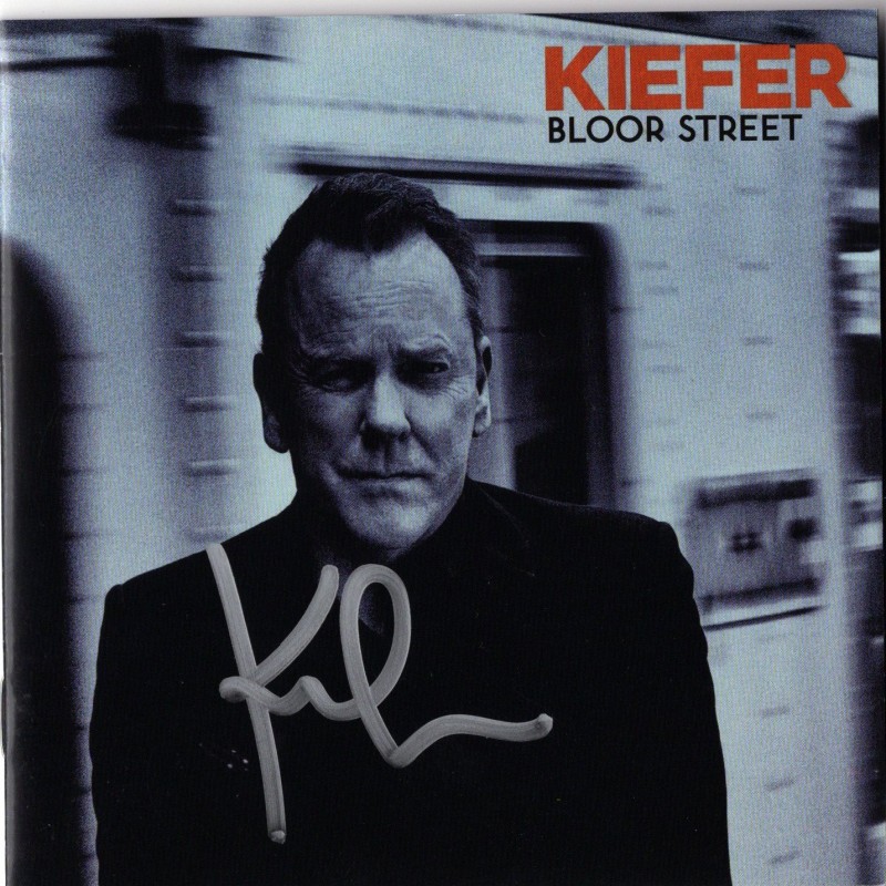 'Bloor Street' CD Signed by Kiefer Sutherland