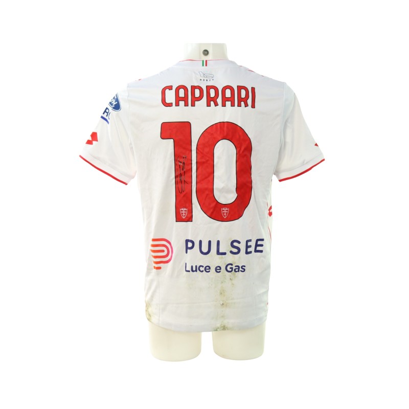 Caprari's Signed Unwashed Shirt, Parma vs Monza 2024