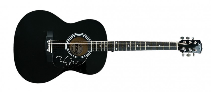 Mark Knopfler Dire Straits Signed Acoustic Guitar