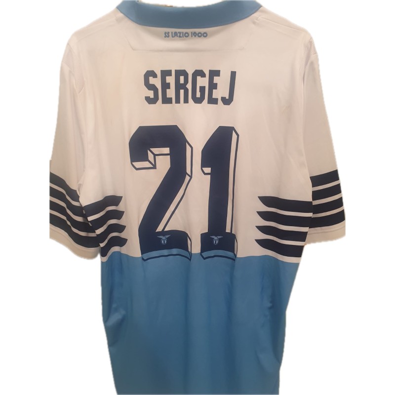 Maglia unwashed Milinkovic-Savic Borussia Drotmund vs Lazio 2018