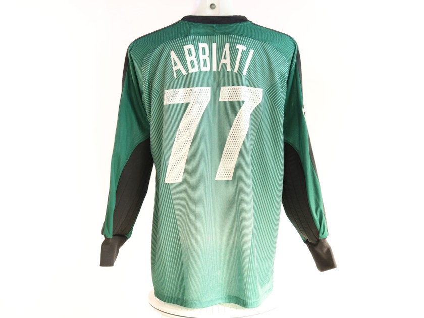 Abbiati's Milan Match-Issued Shirt, UCL 2003/04