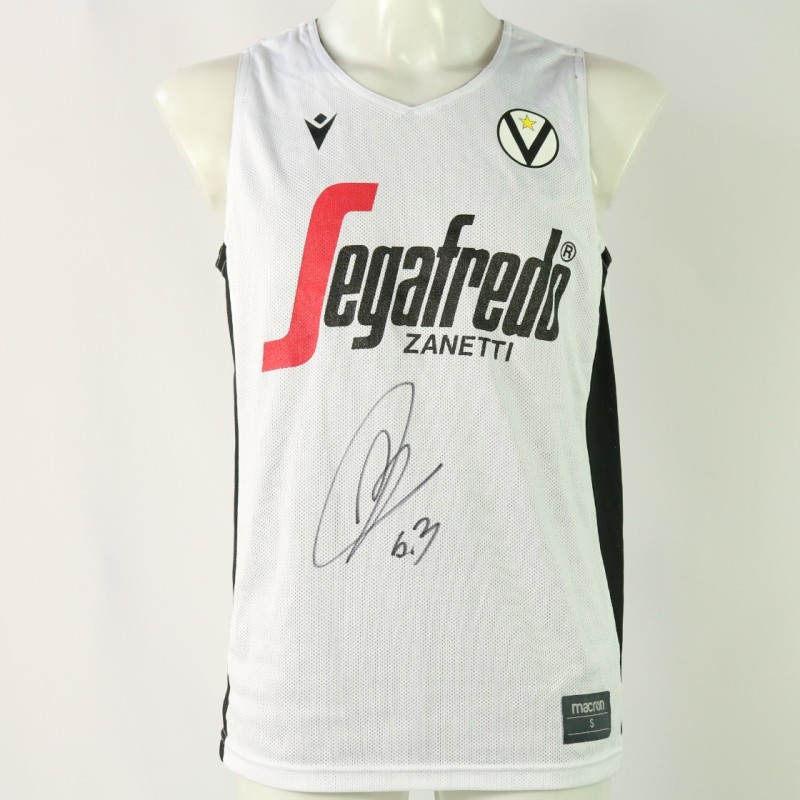 Virtus Bologna singlet autographed by Belinelli