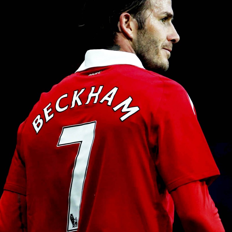 Football Boots Signed by David Beckham