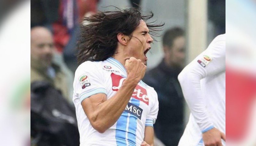 Cavani's Official Napoli Signed Shirt, 2011/12 