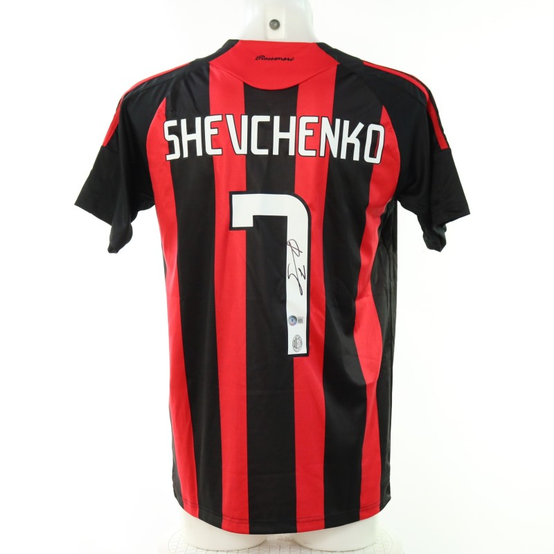 Andriy Shevchenko's Signed AC Milan Shirt