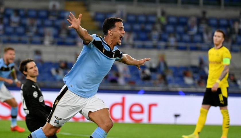 Luiz Felipe's Lazio Worn Shirt, UCL 2020/21