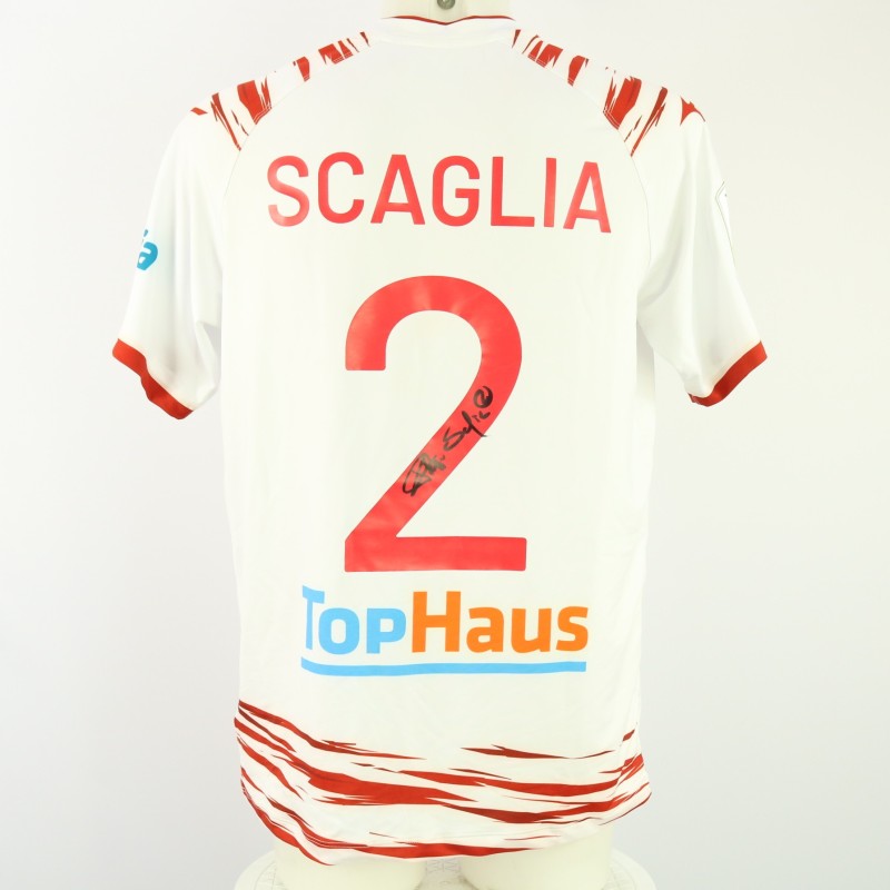 Scaglia's Signed Unwashed Shirt, Modena vs Sudtirol 2024