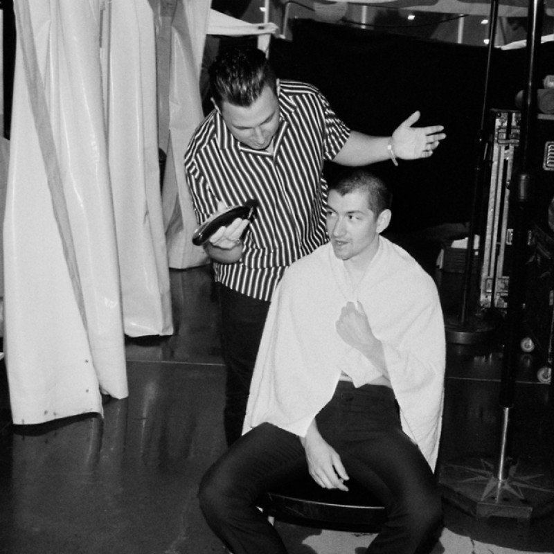 Original Arctic Monkeys Print "Haircut by Matt" by Zackery Michael