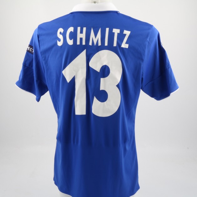 Schmitz Schalke 04 shirt, issued/worn Champions League 10/11