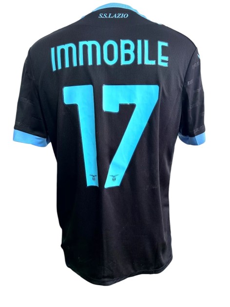 Maglia Immobile unwashed Napoli vs Lazio 2021 