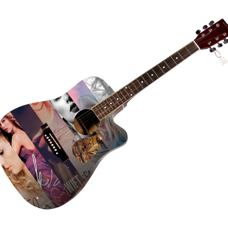 Taylor Swift Signed with Heart Pickguard Custom Signature Edition Guitar