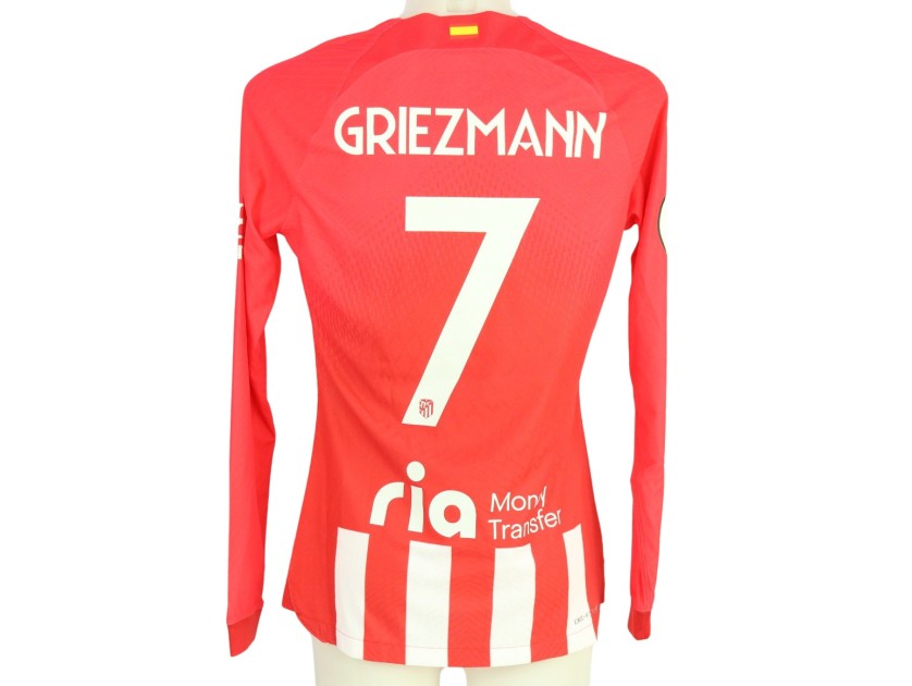 Griezmann's Issued Shirt, Real Madrid vs Atletico Madrid Spanish Supercup 2024