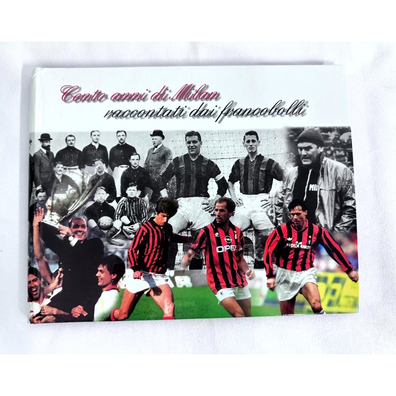 Milan's Centenary Book with Commemorative Stamps, 1899-1999