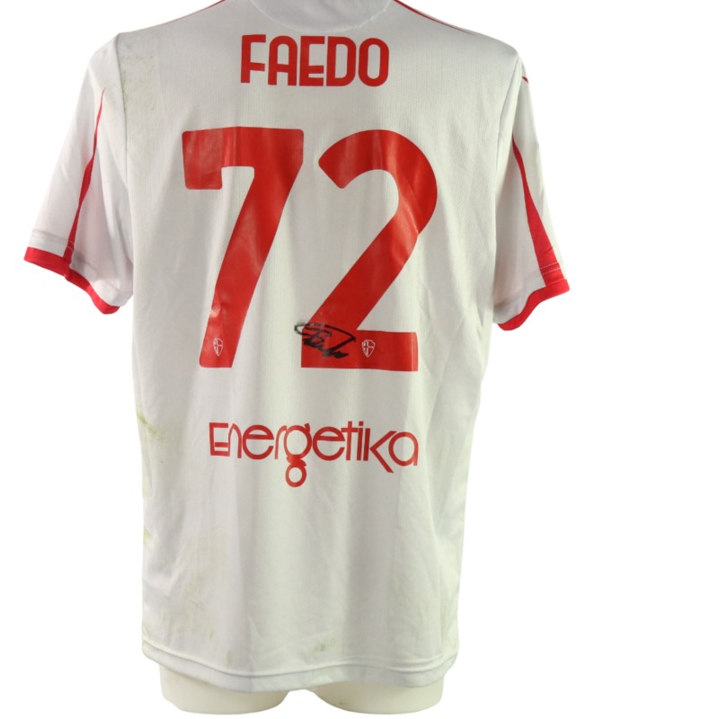 Faedo's Signed Issued Shirt, Padova vs Monza 2026