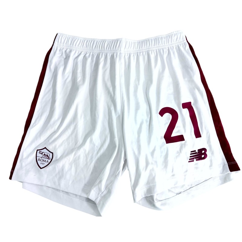 Dybala's Roma Unwashed Shorts, 2022/23