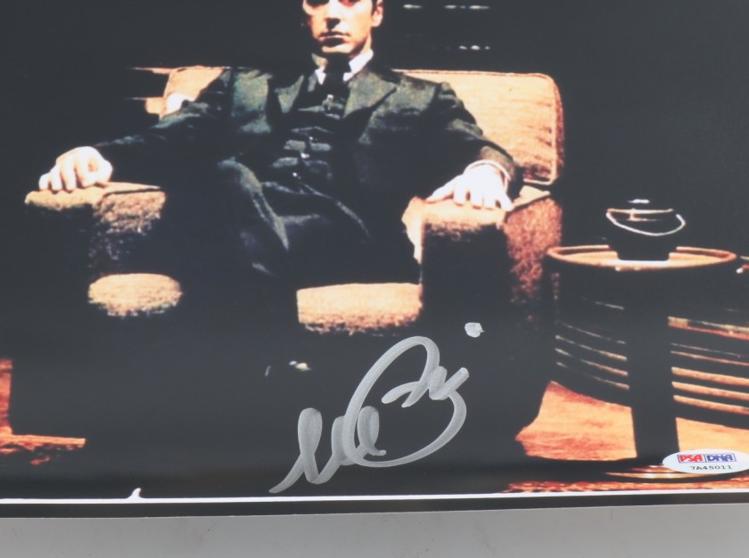Godfather II Poster Signed by Al Pacino