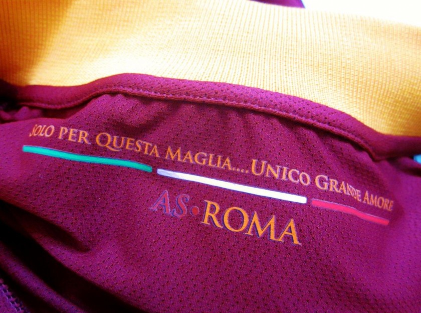 Maglia Celebrativa Totti Roma For Ever X, 2017/18 - Autografata -  CharityStars