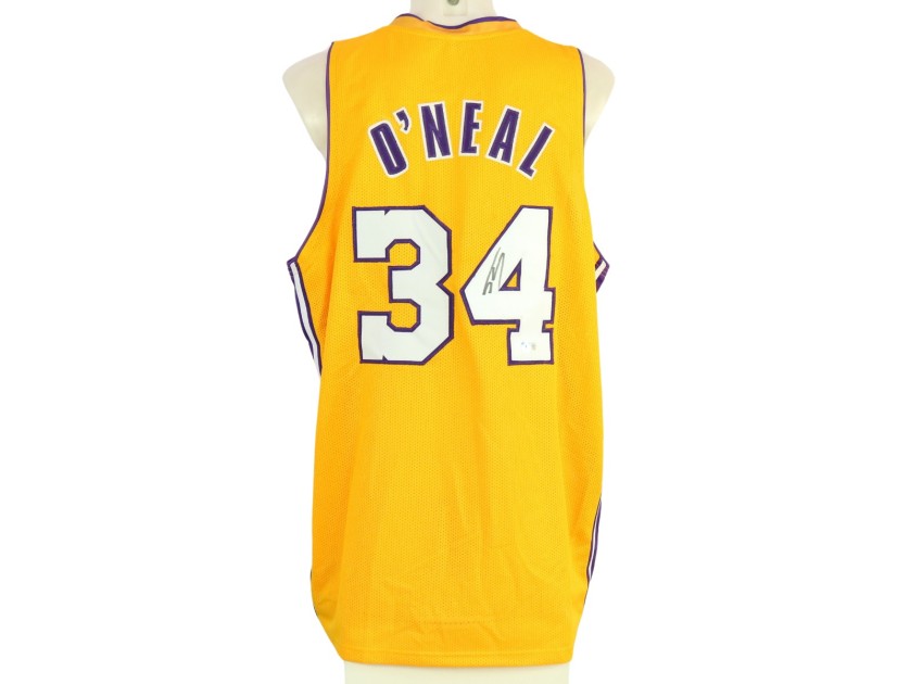 O'Neal Replica Los Angeles Signed Jersey