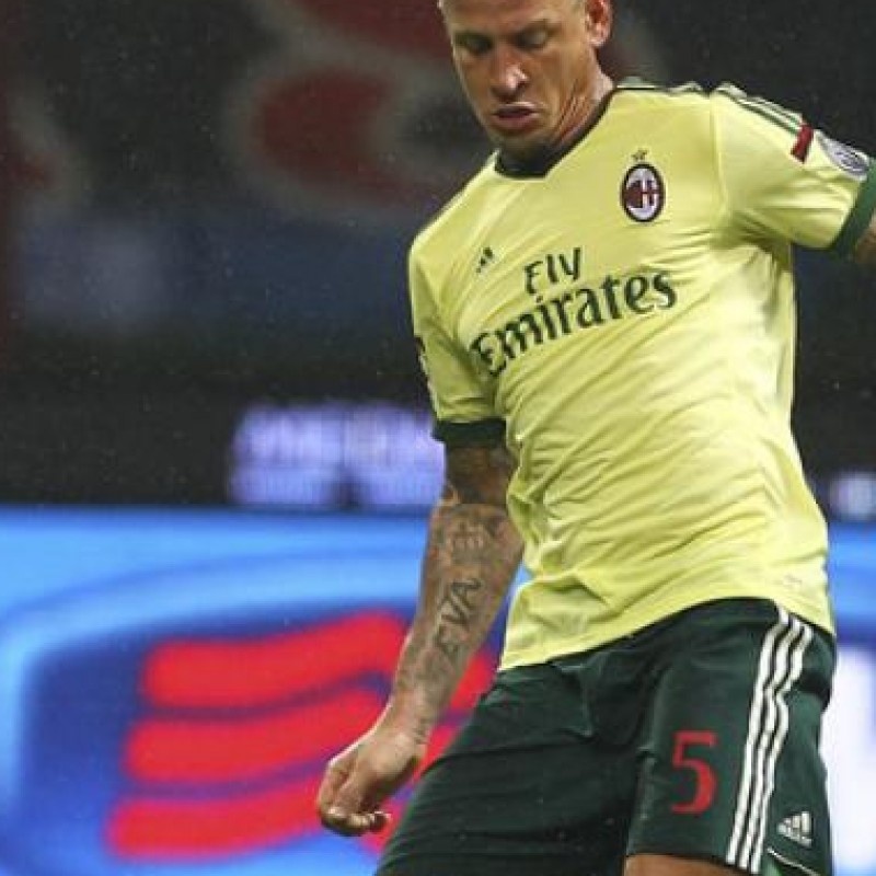 Mexes Milan match worn shirt, Serie A 2014/2015