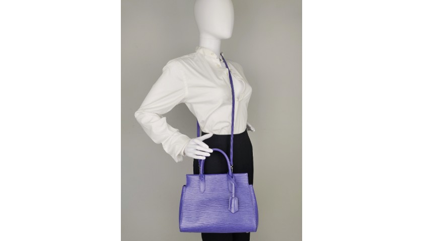 Sold at Auction: Louis Vuitton, Louis Vuitton Purple Epi Leather Belt