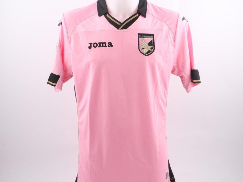 Dybala Palermo match issued shirt, Serie A 2014/2015