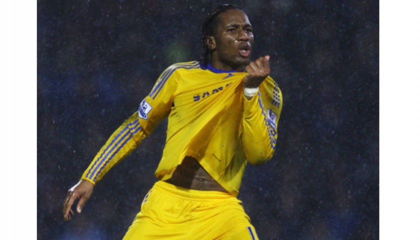 Drogba's Chelsea Match-Issued Shirt, 2008/09