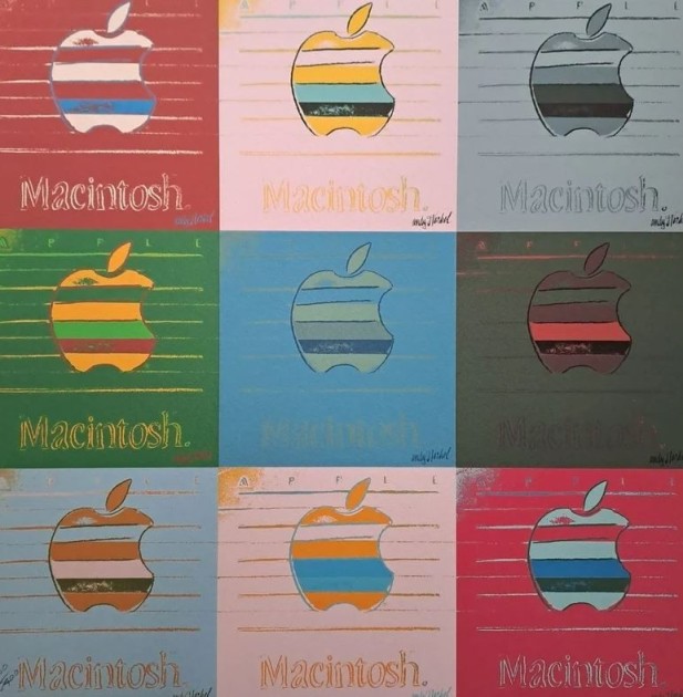 "Macintosh" Lithograph Signed by Andy Warhol