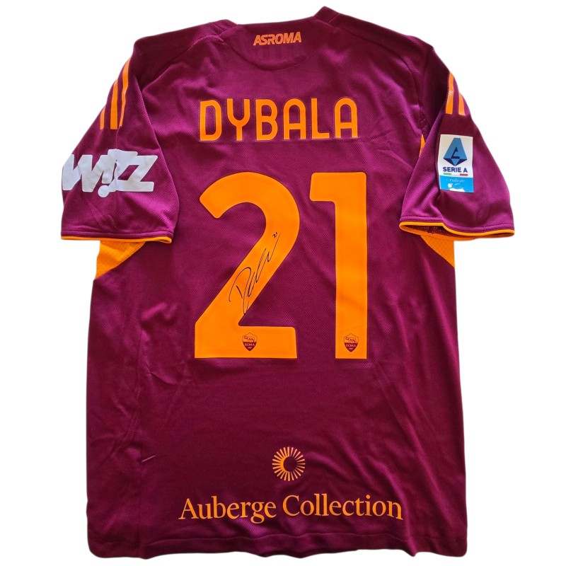 Dybala's Signed Match-Issued Shirt, Roma vs Juventus 2026