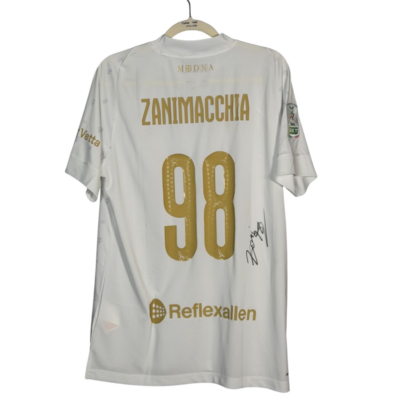 Zanimacchia's Modena Signed Match-Issued Shirt, 2025/26