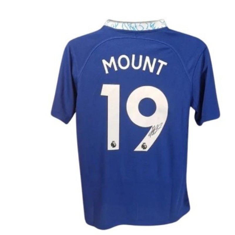 Mason Mount's Chelsea 2022/23 Signed and Framed Shirt