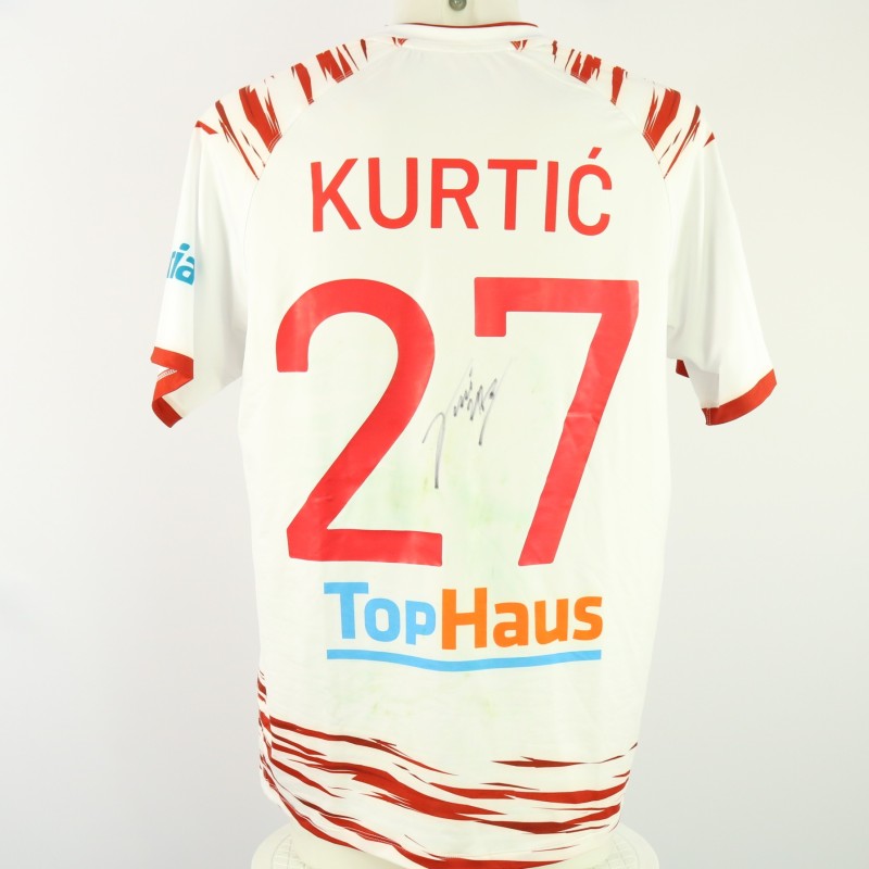 Kurtic's unwashed Signed Shirt, Sudtirol vs Cittadella 2024 