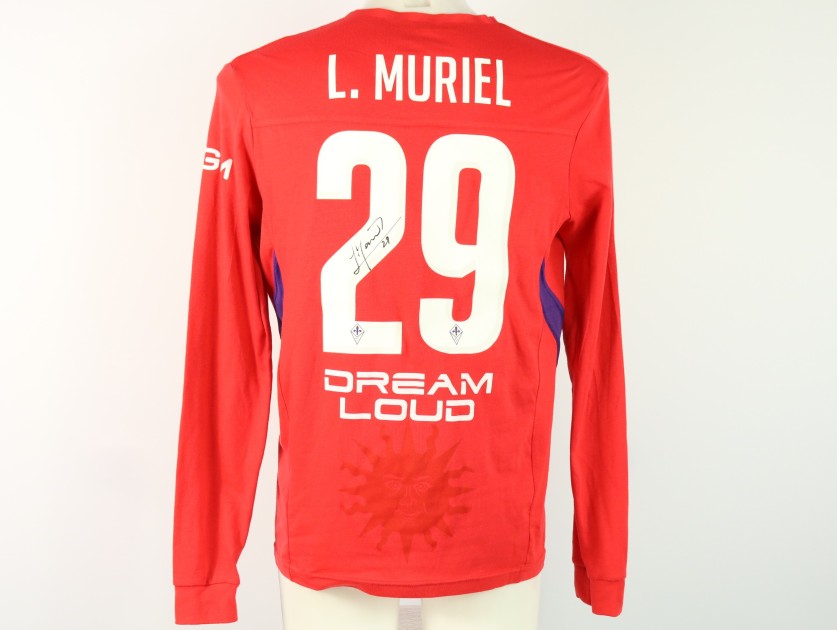 Muriel's Fiorentina Signed Match Shirt, 2018/19