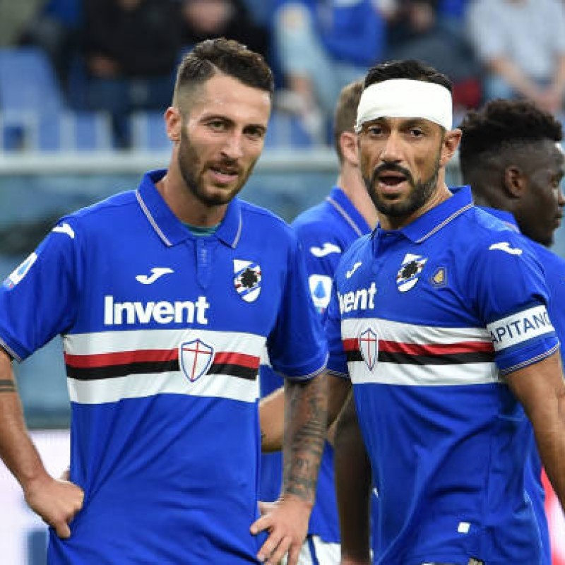 Bertolacci's Sampdoria Signed Match Shirt, 2019/20 - Samp for People