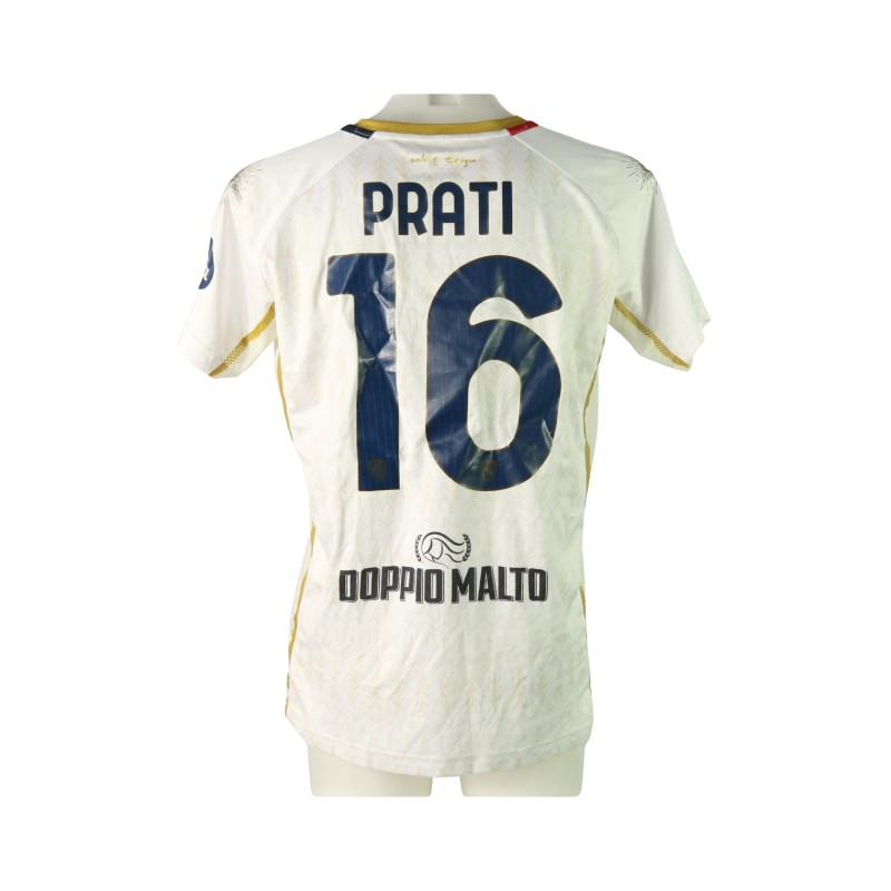 Prati's Unwashed Shirt, Lecce vs Cagliari 2024